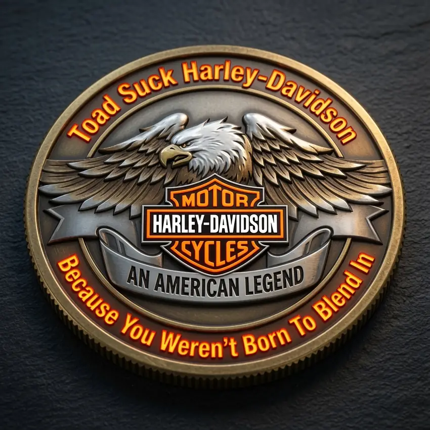 Challenge Coin, Eagle, challenge coin designed in house by Secret Squirrel Ent. Group