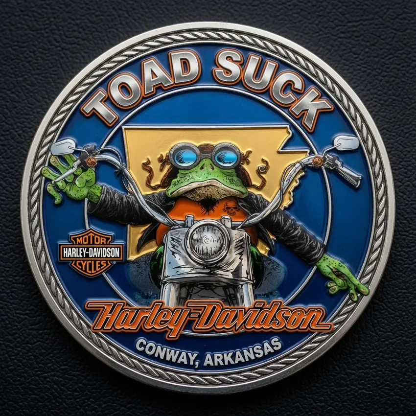 Challenge Coin, Mascot, challenge coin designed in house by Secret Squirrel Ent. Group