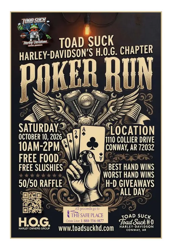 Poker Run, event campaign designed in house by Secret Squirrel Ent. Group