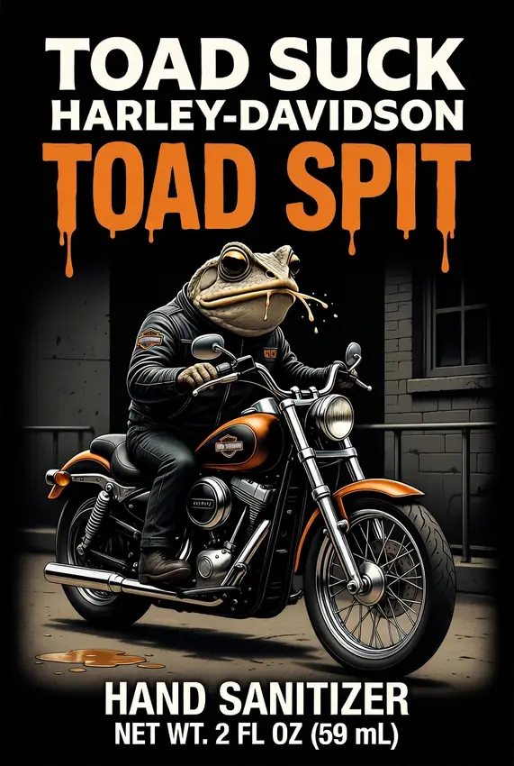 Toad Spit Launch, Round Four, product campaign designed in house by Secret Squirrel Ent. Group